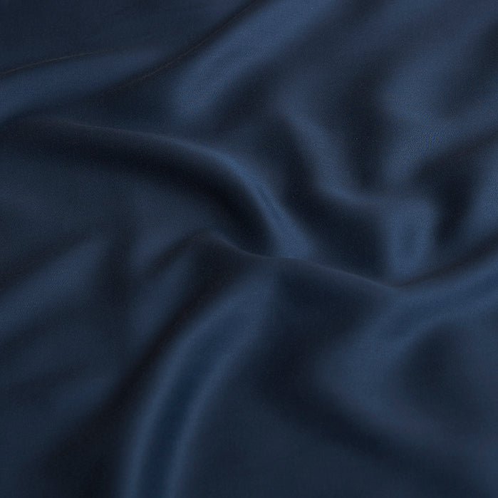 Kissenbezug TENCEL™ Satin - seidig weich & hautfreundlich (Dunkelblau)