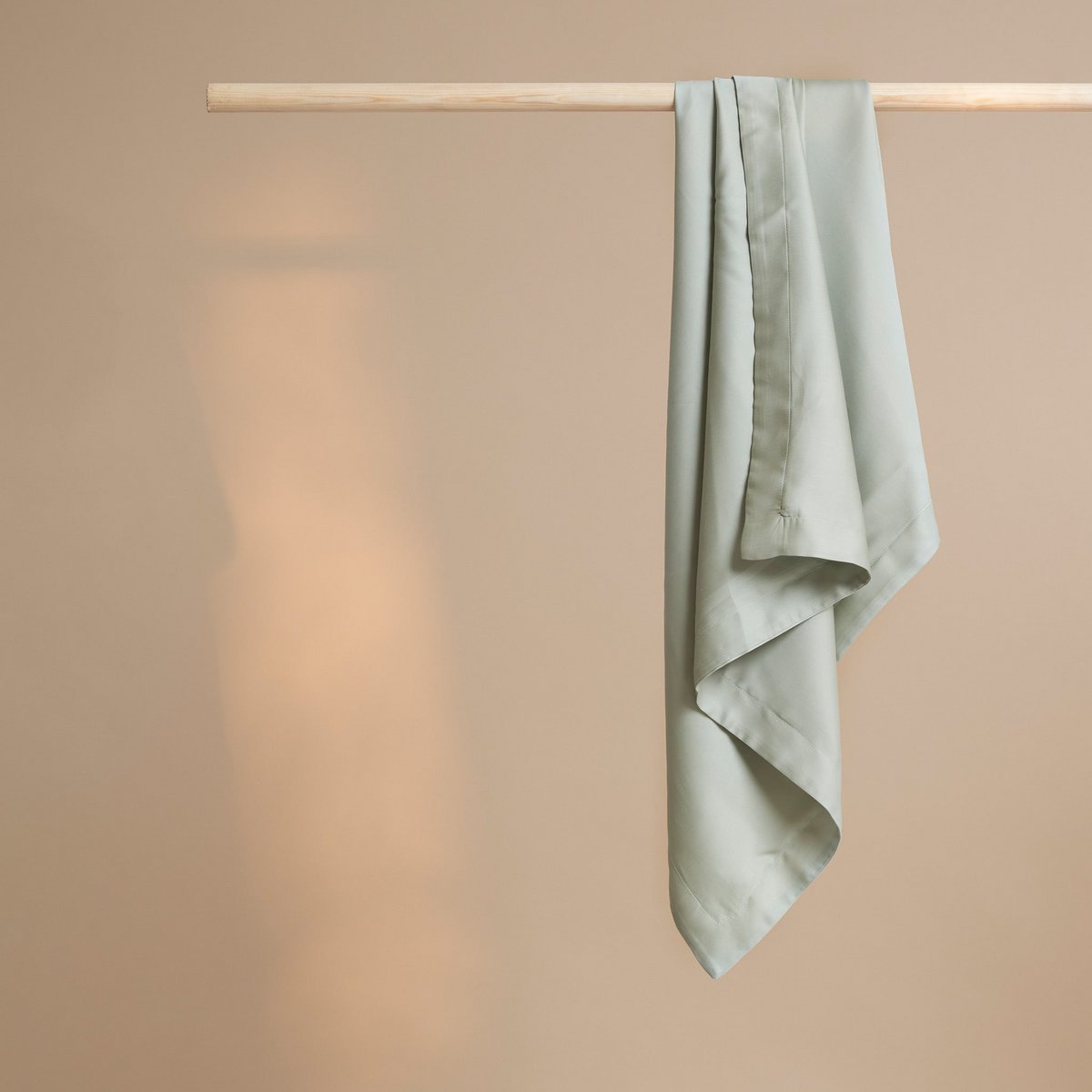 Kissenbezug TENCEL™ Satin - seidig weich & hautfreundlich (Graugrün)