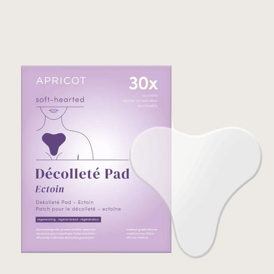 Wiederverwendbares APRICOT Décolleté Pad mit Ectoin