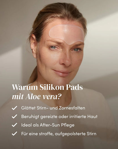 Wiederverwendbares APRICOT Stirn Pad mit Aleo Vera