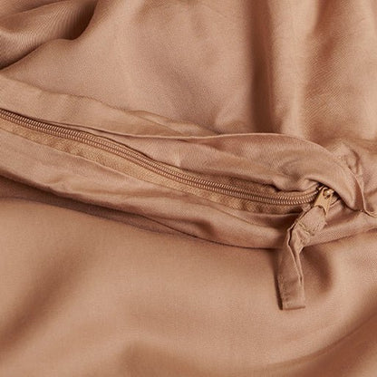 Tencel™ Lyocell Twill Bettwäsche-Set - atmungsaktiv, weich und nachhaltig (Pfirsich)