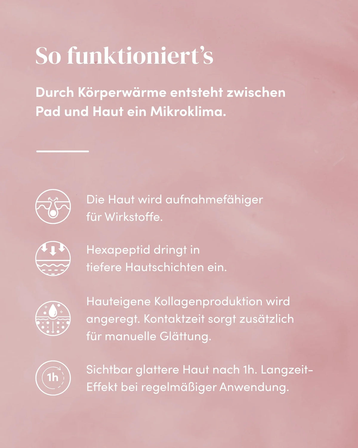 hexapeptid-stirn-pad-wiederverwendbar-wirkung-apricot SONVELIA